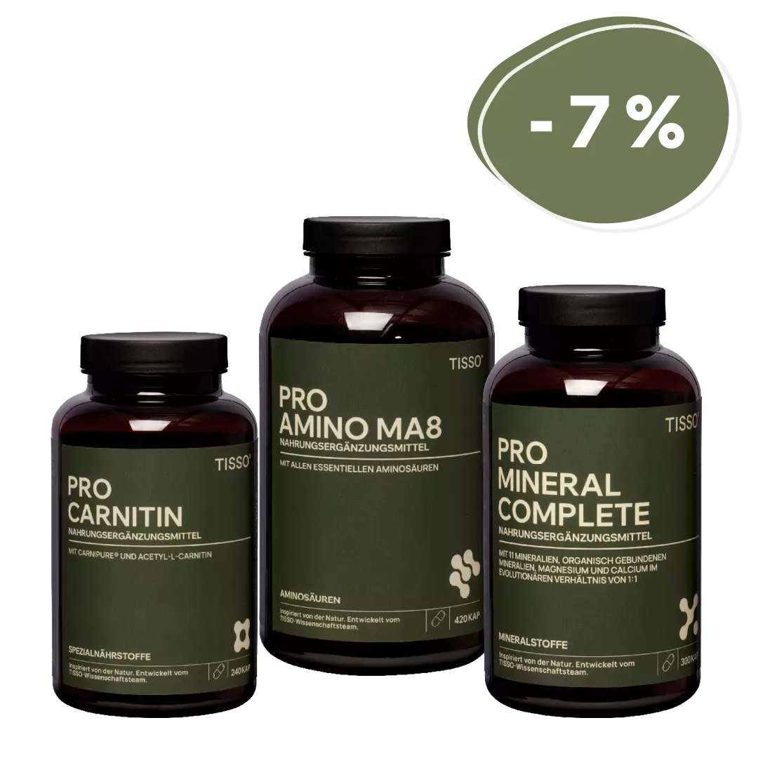Sports package for power & regeneration | TISSO Naturprodukte